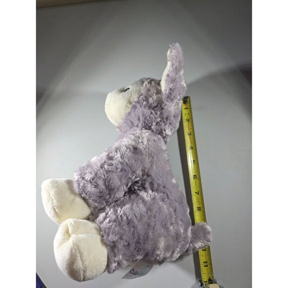 Gund Plush Lamb Stuffed Animal Baby G Grey crinkle ears embroidered eyes sheep - Picture 8 of 8